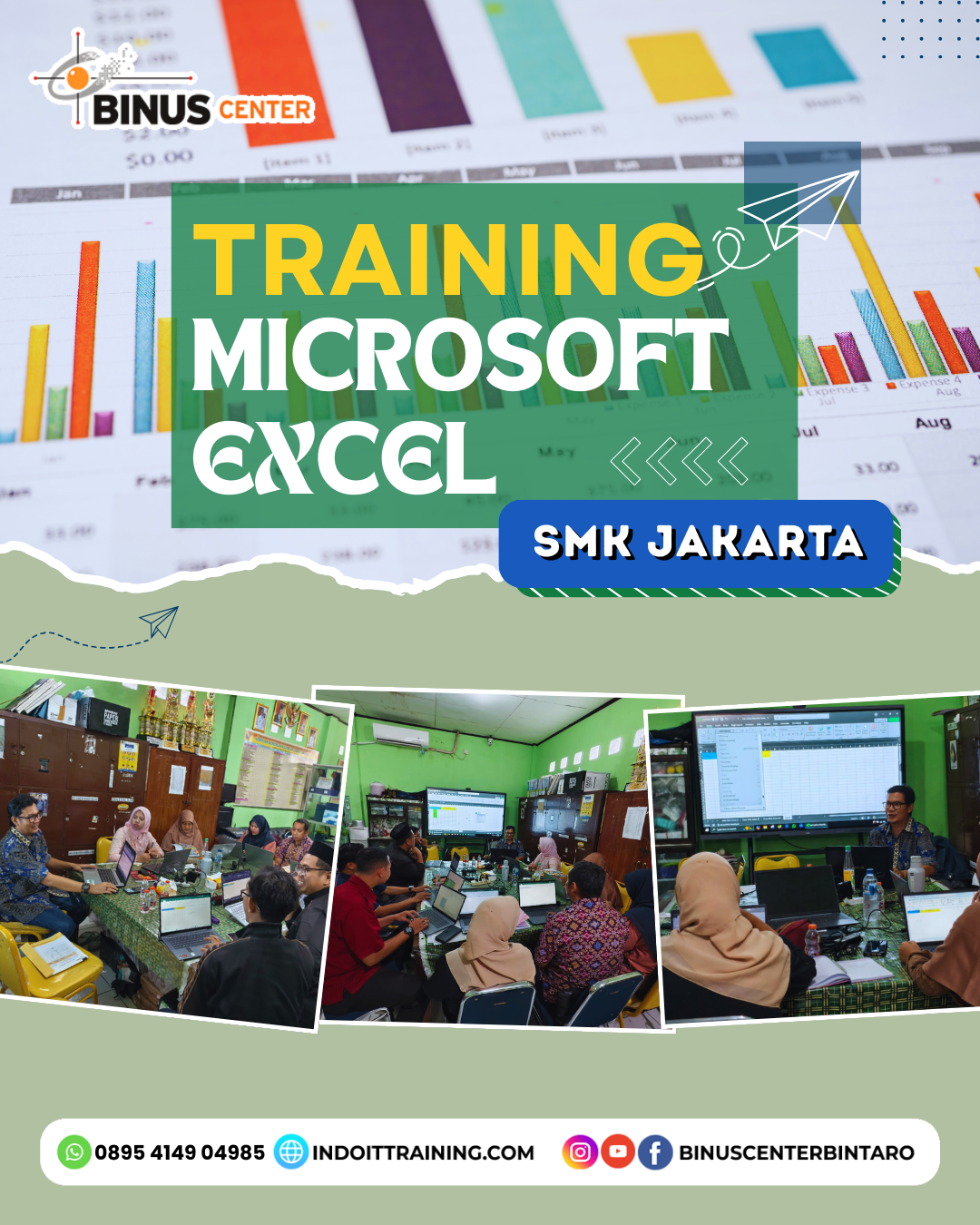 Training Microsoft Excel untuk SMK Jakarta - Binus Center Bintaro